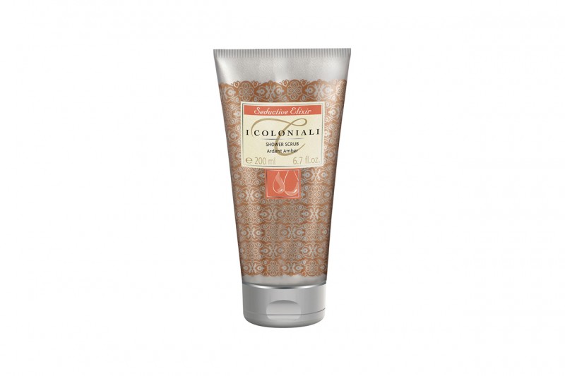 SCRUB CORPO: Seductive Elixir Shower Scrub Ardent Amber de I Coloniali