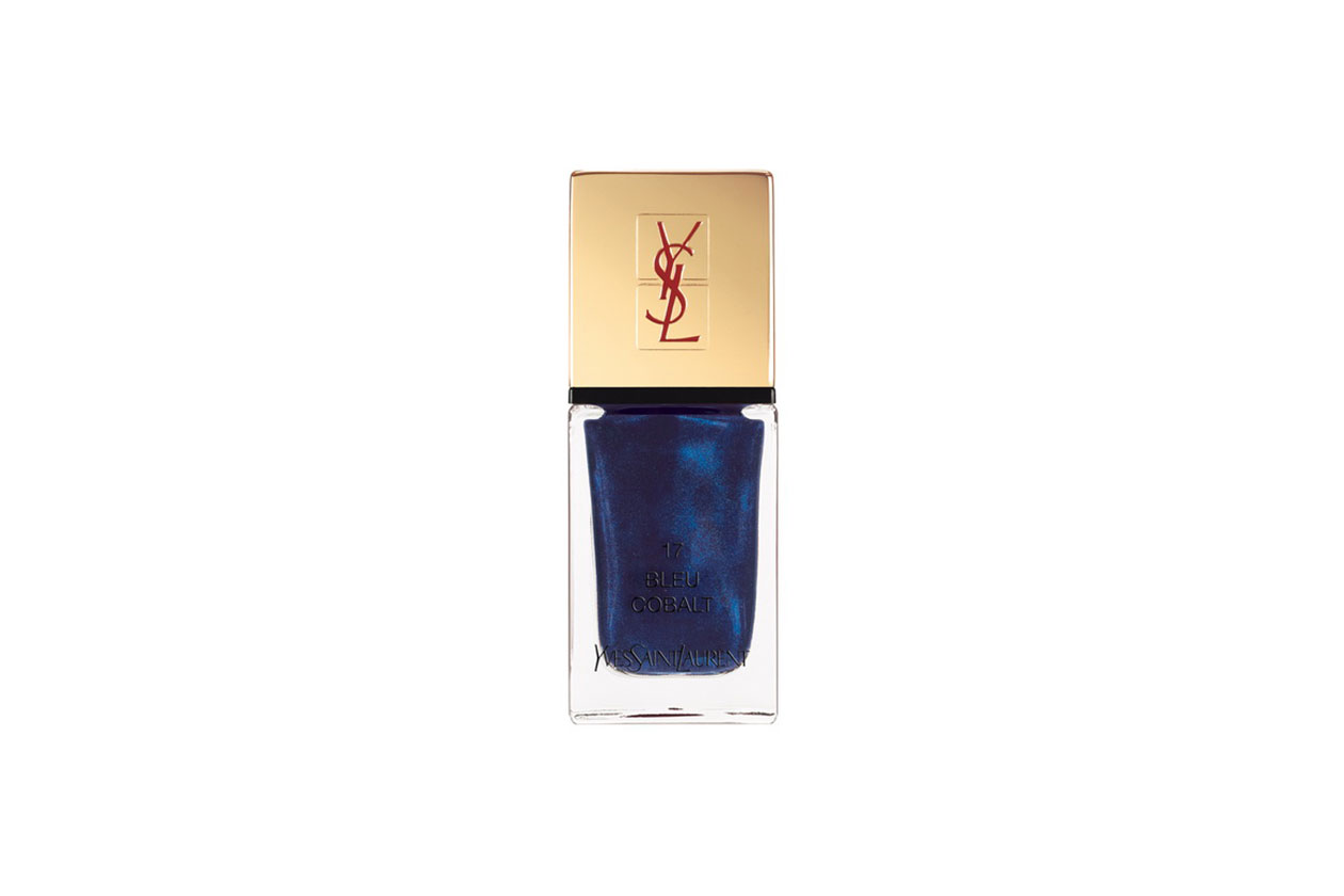 SMALTI BLU: YVES SAINT LAURENT