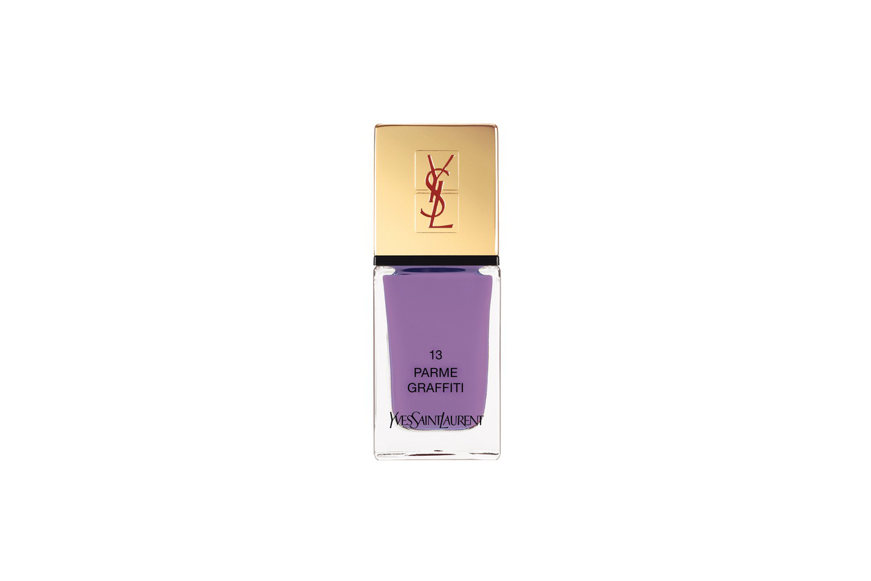 SMALTI LILLA E VIOLA: YSL La Laque Couture 13 Parme Graffiti