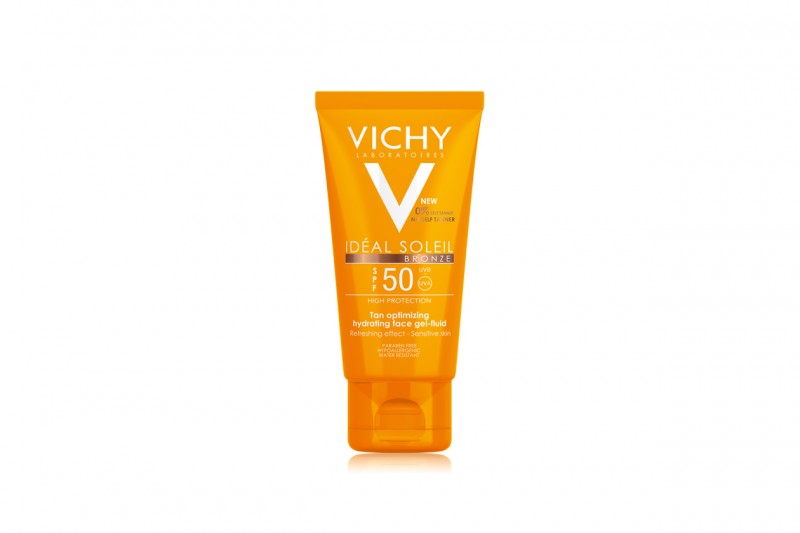 SOLARI 2015: Gel Bronze 50 Idéal Soleil di Vichy