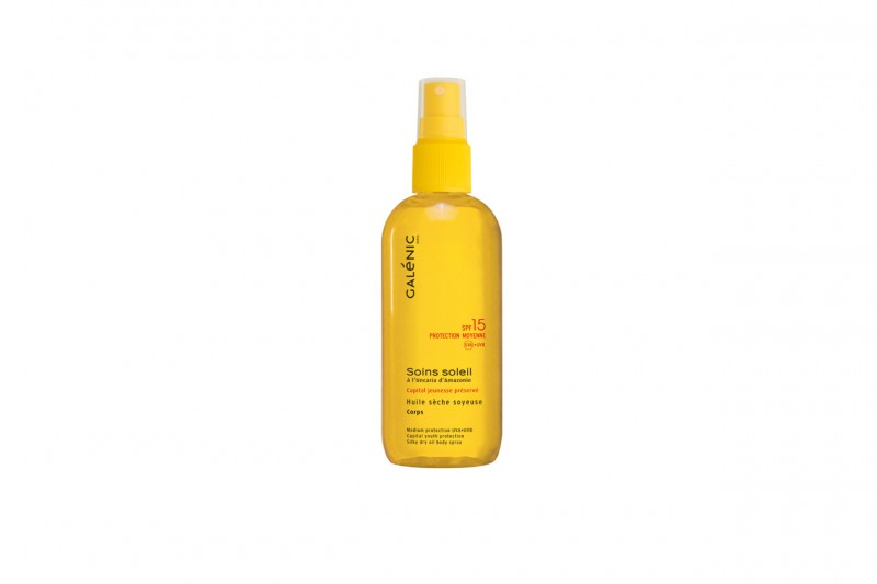 SOLARI 2015: Spray Olio secco corpo SPF 15 di Galenic