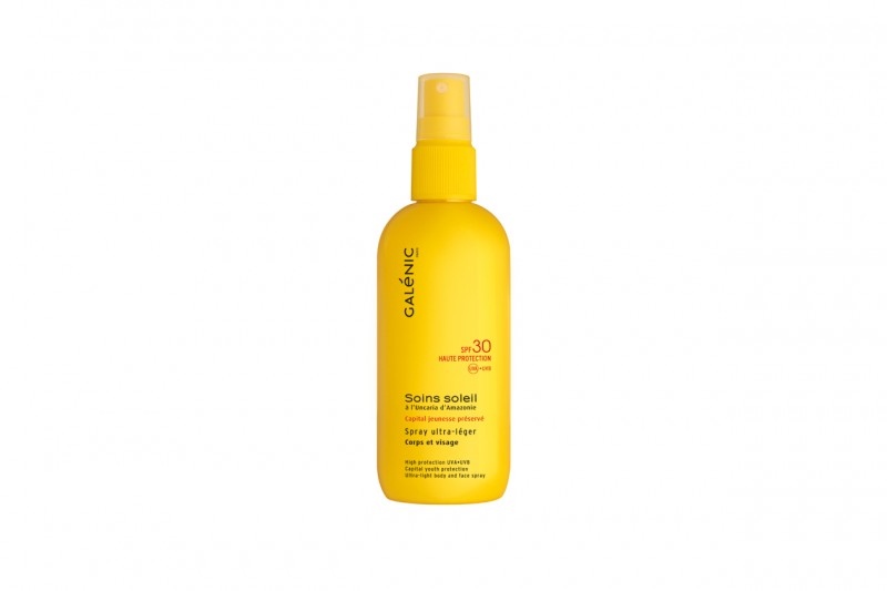 SOLARI 2015: Spray ultra leggero corpo e viso SPF 30 di Galenic