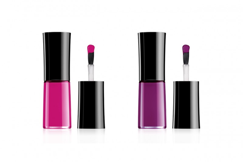 Unghie Fluo: fucsia e viola con Giorgio Armani Fuchsia Maharajah