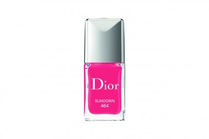 Unghie fluo: fucsia con Dior Vernish Sundown