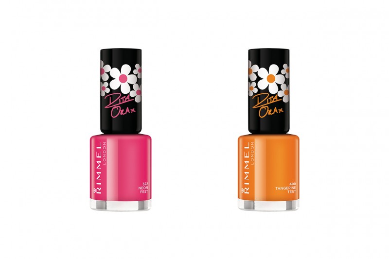 Unghie fluo: fucsia e arancione con Rimmel London Colourfest