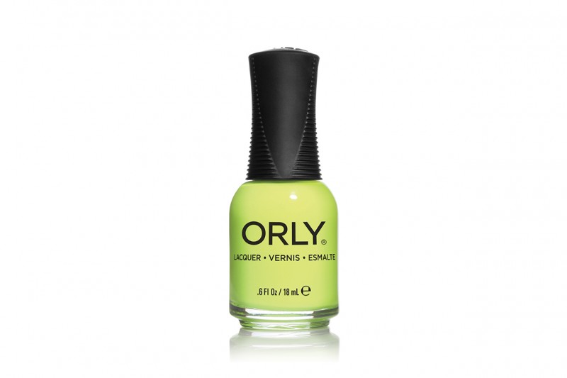 Unghie fluo: verde lime con Orly Thrill Seeker