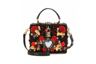 Borsa a manico con applicazioni: Dolce & Gabbana