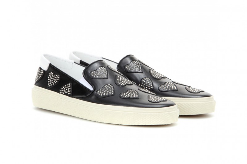 Slip-on in pelle: Saint Laurent