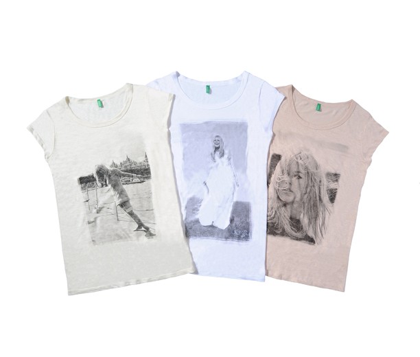 United Colors of Benetton presenta una collezione di t-shirt ispirate a Brigitte Bardot