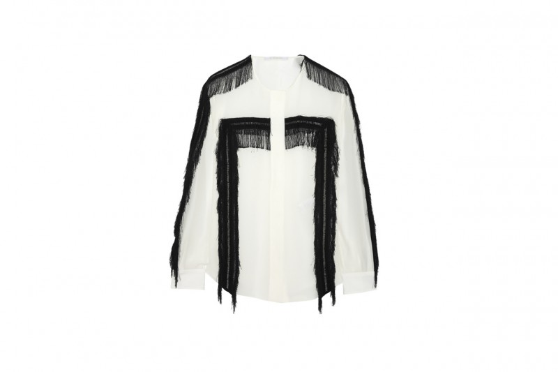 Blusa con frange: Chloé