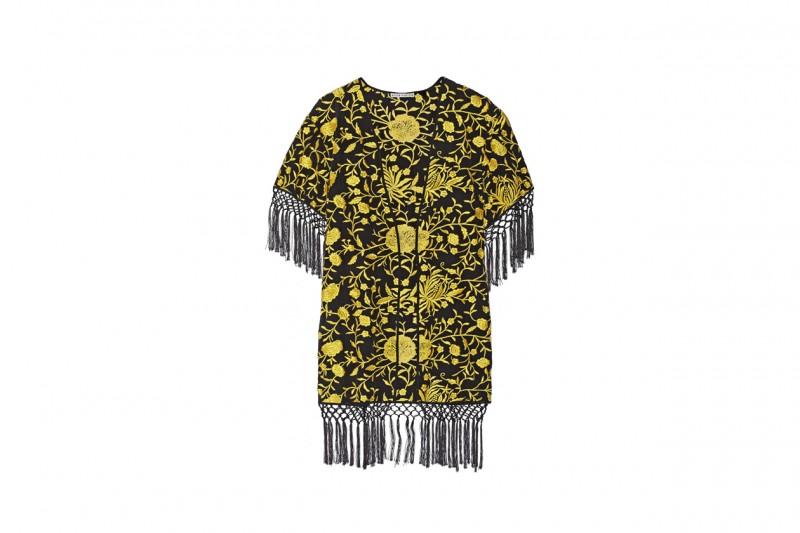 Giacca kimono con frange: Alice+Olivia