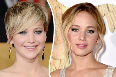 Star con frangia: Jennifer Lawrence