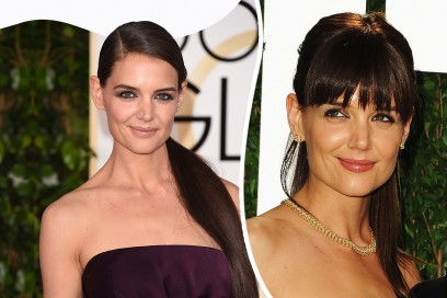 Star con frangia: Katie Holmes