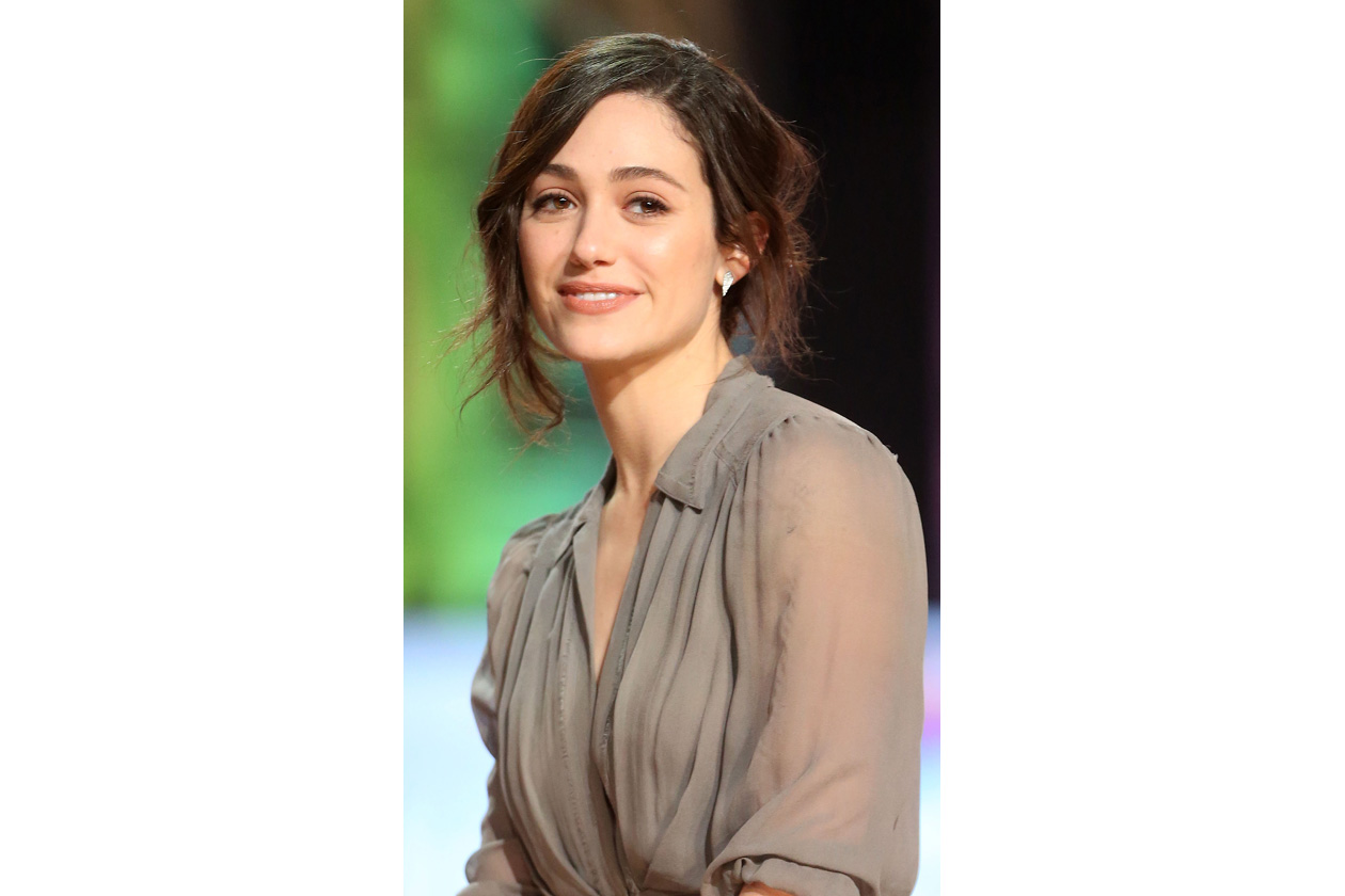 EMMY ROSSUM CAPELLI: BOHO-CHIC