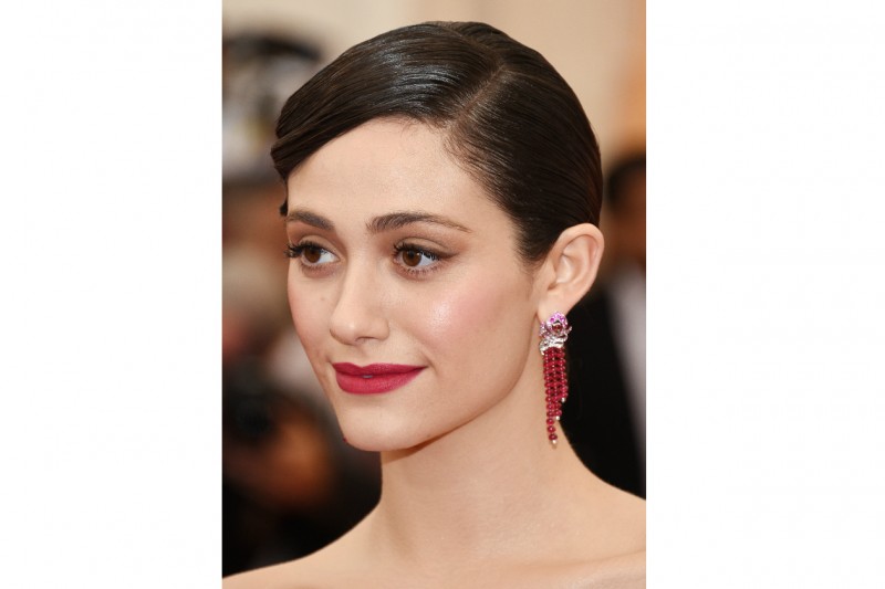 EMMY ROSSUM MAKE UP: OLD HOLLYWOOD