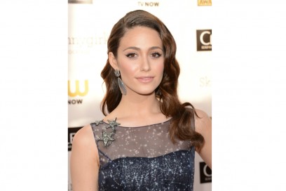 EMMY ROSSUM MAKE UP: GLAM LOOK