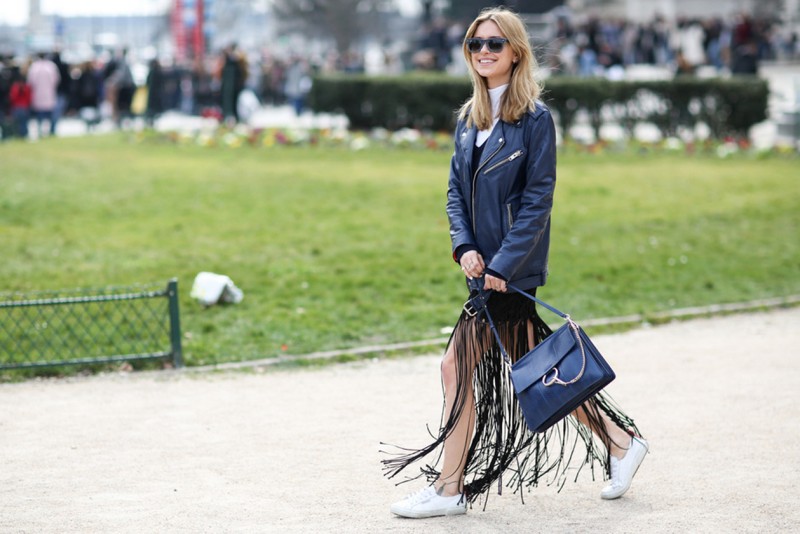 Fringing look per il giorno