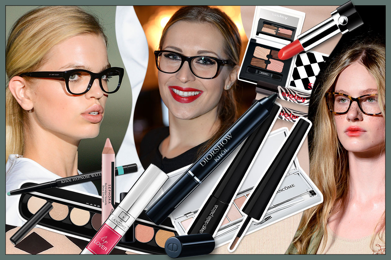 Trucco occhiali: il make up giusto sotto le lenti