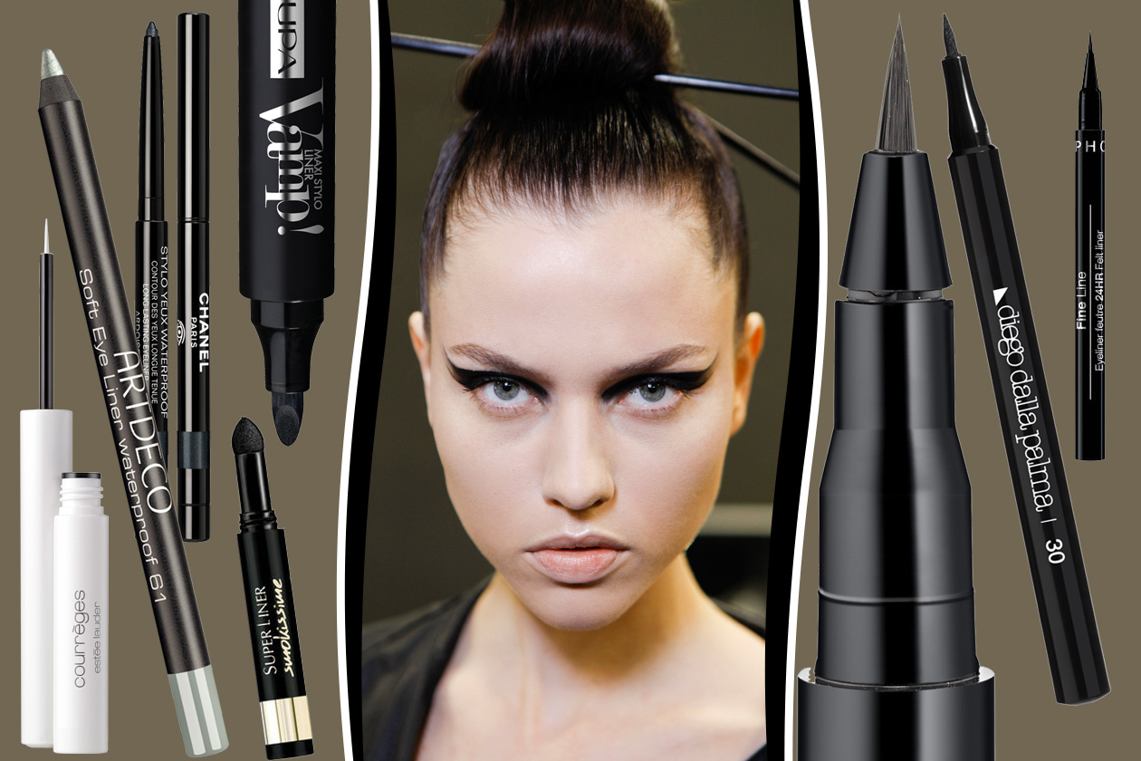 Eyeliner: le novità dalle collezioni Primavera 2015