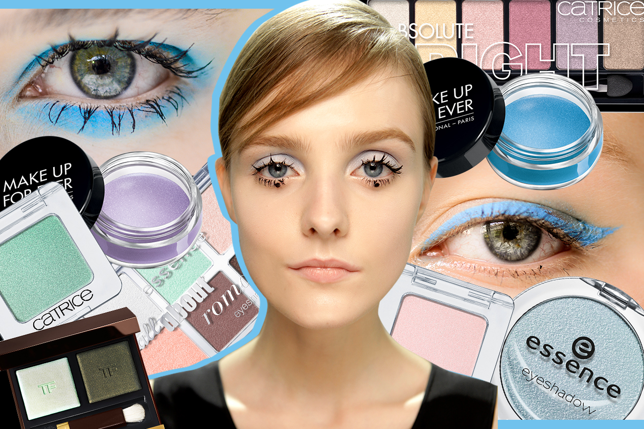 Trucco occhi pastello: gli smokey eyes della PE 2015