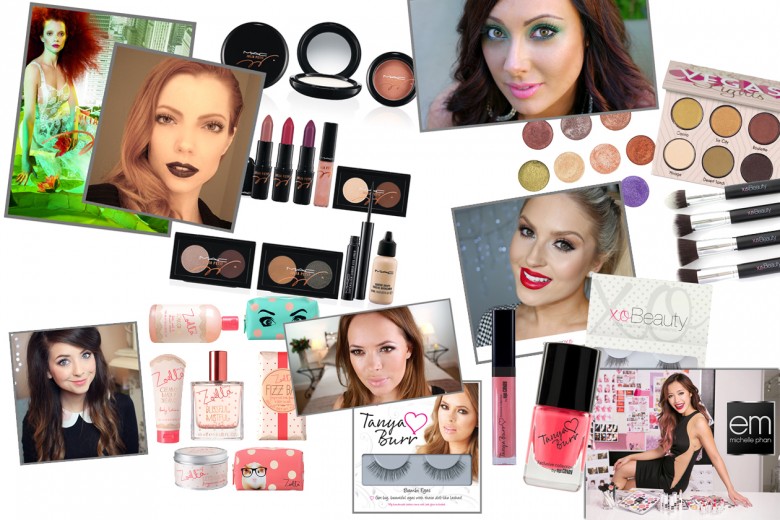 Beauty guru YouTube: le star del web e le loro linee di make up