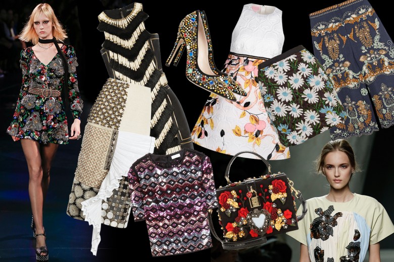Paillettes e applicazioni per la Primavera-Estate 2015