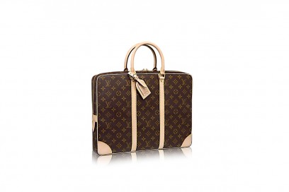 Accessori maschili per uno stile androgino: valigetta louis vuitton