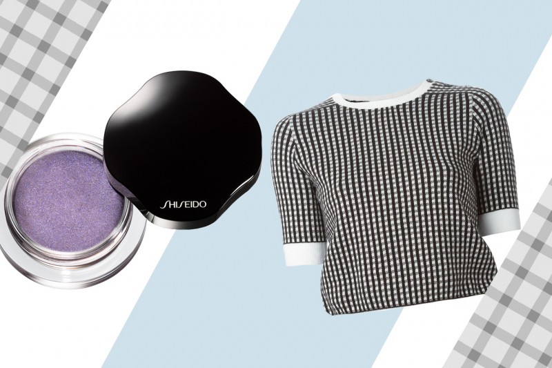 COME ABBINARE TRUCCO E QUADRETTI VICHY:  Carven