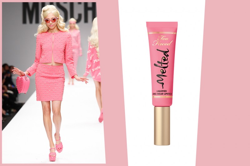 COME RICREARE IL LOOK DI BARBIE: labbra rosa dal finish vinilico