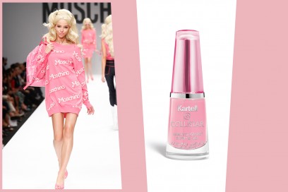 COME RICREARE IL LOOK DI BARBIE: unghie effetto gel rosa confetto