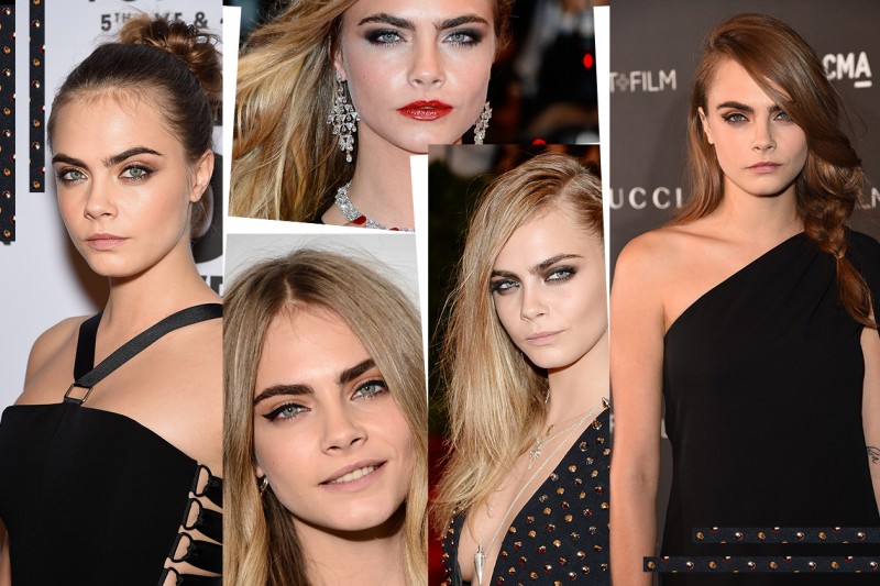 Cara Delevingne trucco: dagli smokey eyes alle sopracciglia in evidenza, i migliori beauty look selezionati da Grazia.it