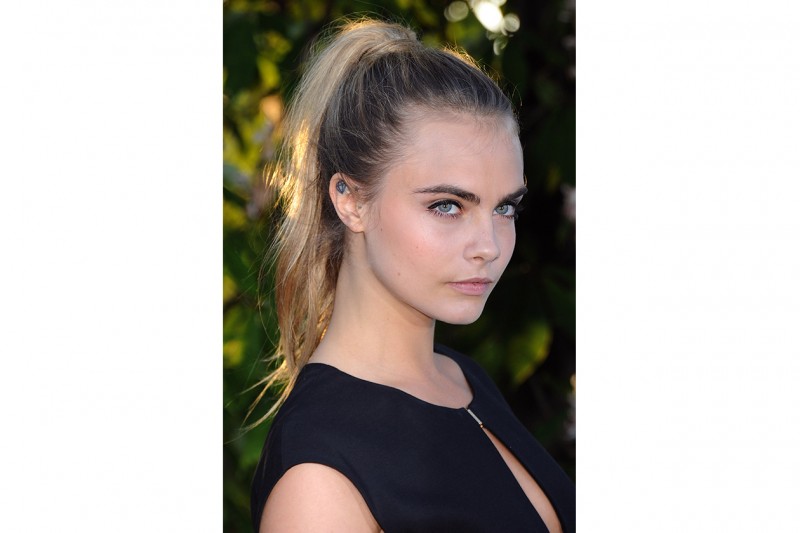 Cara Delevingne trucco: riga nera
