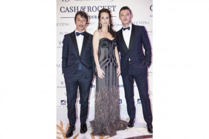 Cash&Rocket Gala and Charity Auction, Pierpaolo Piccioli, Julie Brangstrup and Luke Evans