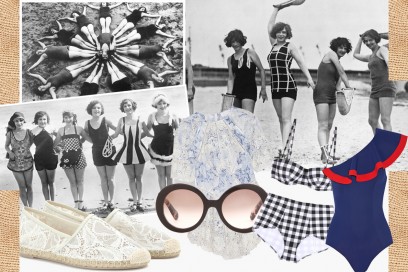 Costumi e capi beachwear in stile retrò, le tendenze per l’estate 2015
