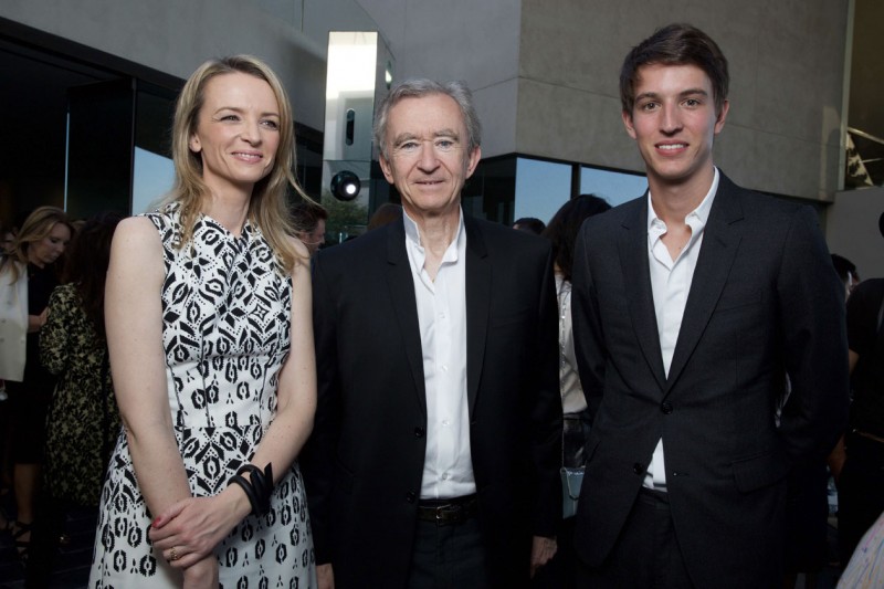 Delphine ARNAULT Bernard ARNAULT Alexandre ARNAULT