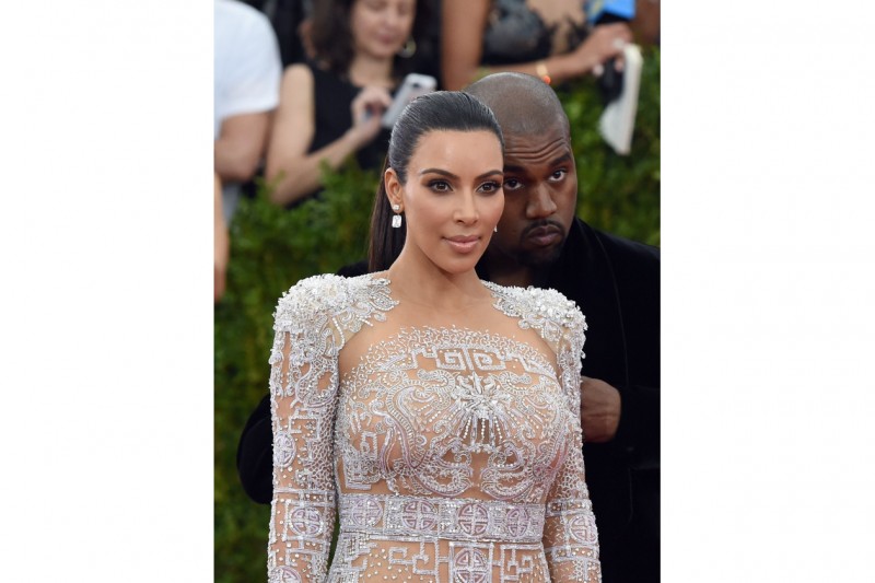 MET Gala 2015 Beauty Look: Kim Kardashian