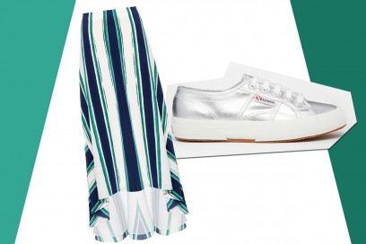 MIX&MATCH: GONNA LUNGA CHLOÉ + SNEAKERS SUPERGA