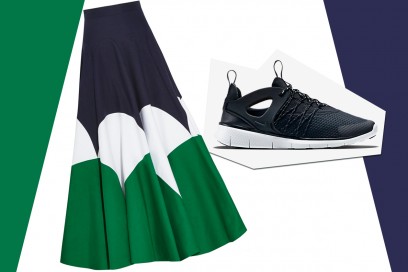 MIX&MATCH: GONNA LUNGA DELPOZO + SNEAKERS NIKE