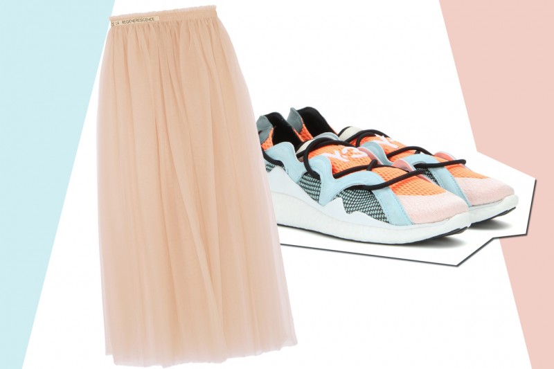 MIX&MATCH: GONNA LUNGA VALENTINO + SNEAKERS Y-3