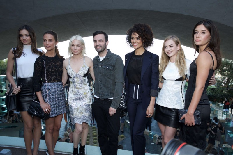 Miranda KERR Alicia VIKANDER Michelle WILLIAMS Nicolas GHESQUIERE Nathalie EMMANUEL Britt ROBERTSON Adele EXARCHOPOULOS