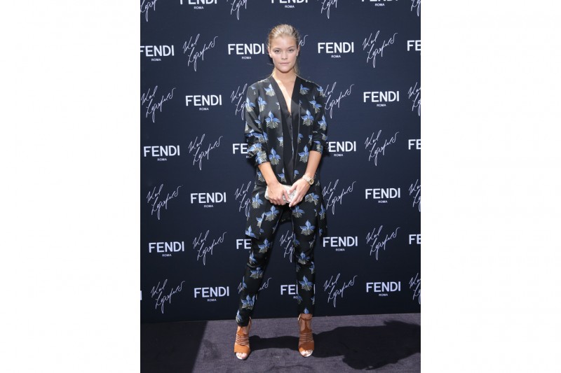 Nadia Agdal @FENDI by Karl Lagerfeld book presentation Cannes 2015