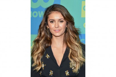 Nina Dobrev make up: ombretto oro