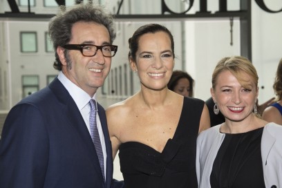 Paolo Sorrentino, Roberta Armani e Daniela Sorrentino