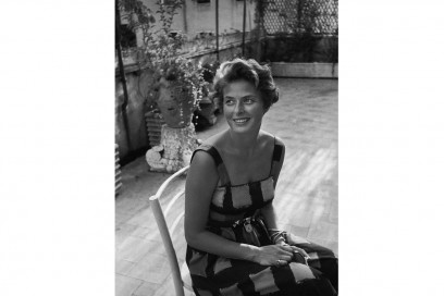 Portrait of Ingrid Bergman by David Seymour, Italy, 1952