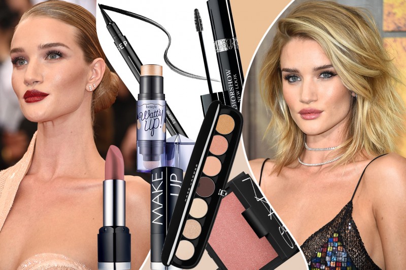 Rosie Huntington-Whiteley trucco: occhi da gatta e viso radioso