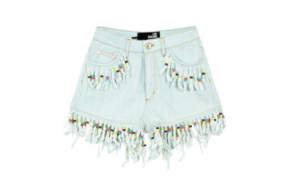 SHORTS IN JEANS: LOVE MOSCHINO
