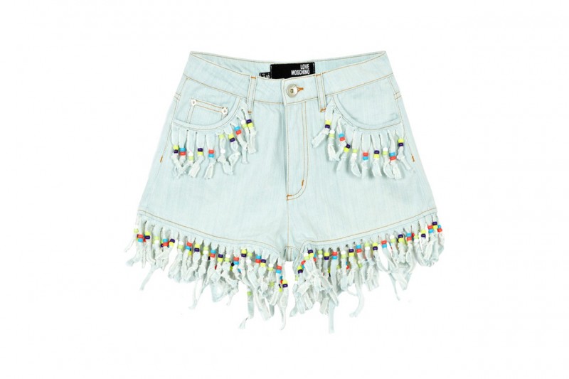 SHORTS IN JEANS: LOVE MOSCHINO