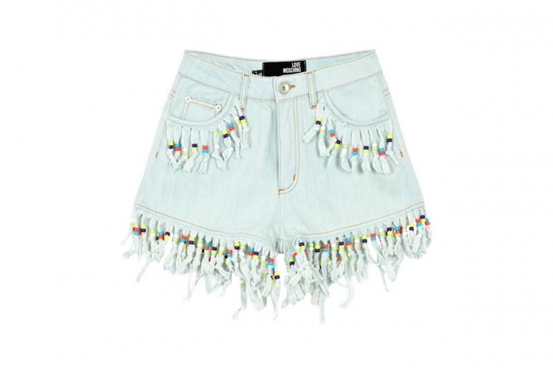 SHORTS IN JEANS: LOVE MOSCHINO