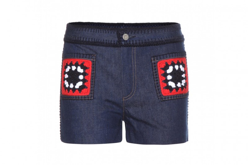 SHORTS IN JEANS: MIU MIU