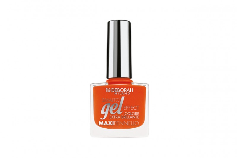 Smalti arancio: Deborah Milano Smalto Gel Effect Gerbera Orange